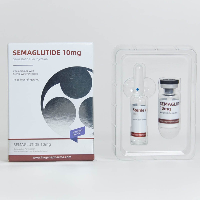 6 Months Semaglutide 10mg x 5 vials+ Free Syringes & Water